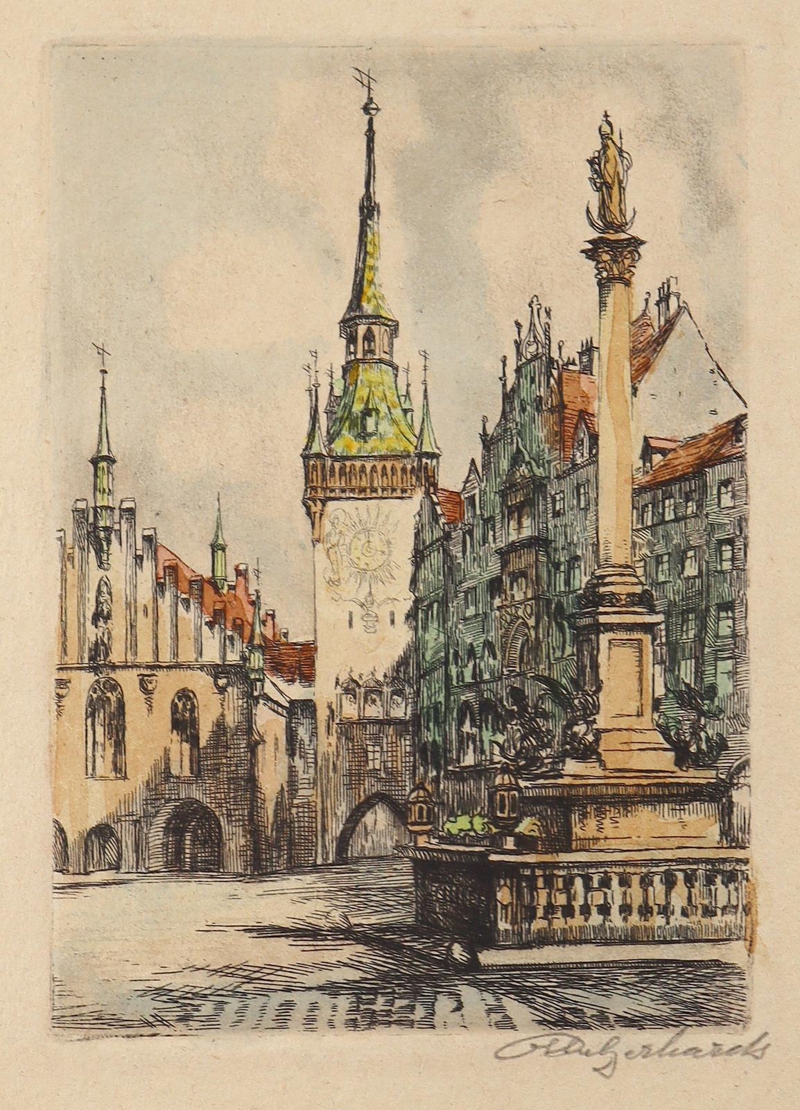 Otto Gerhards | Altes Rathaus München (1930) | MutualArt
