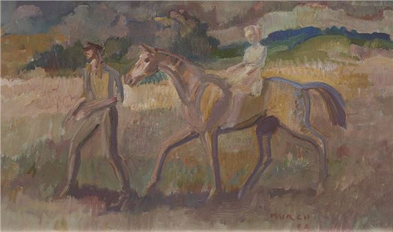 Arthur Murch | Riding Lesson (1984) | MutualArt