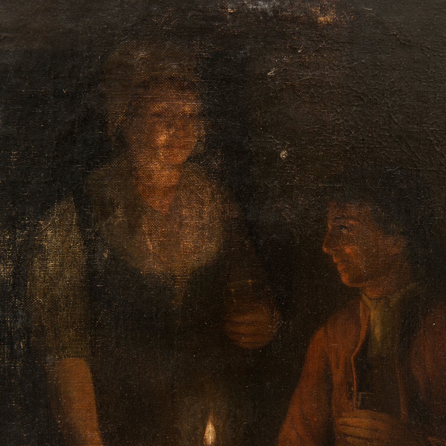 Petrus Van Schendel | Couple at candle light. | MutualArt