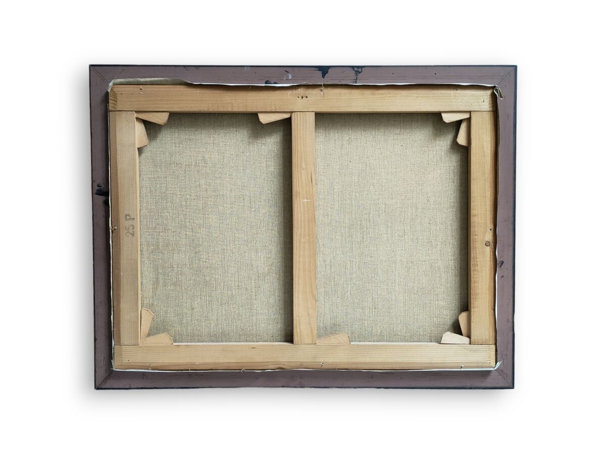 Artwork by Y Guibert, Portrait du Belem, 1980, Made of oil on canvas