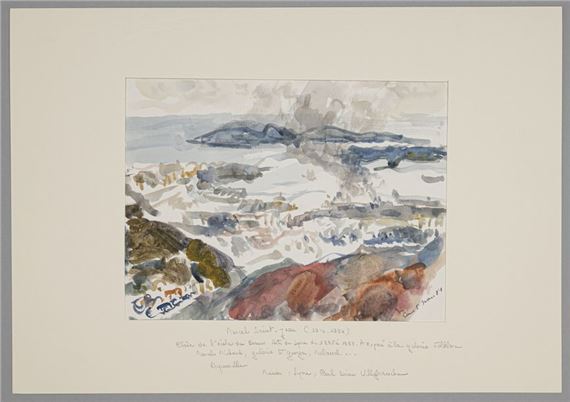 Paysage du Var, 1981 by Marcel Saint-Jean, 1981