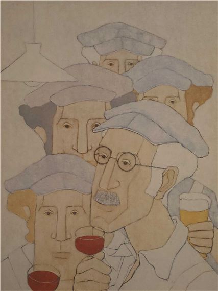 Le bistrot - 1986 - Jacques Barbeau