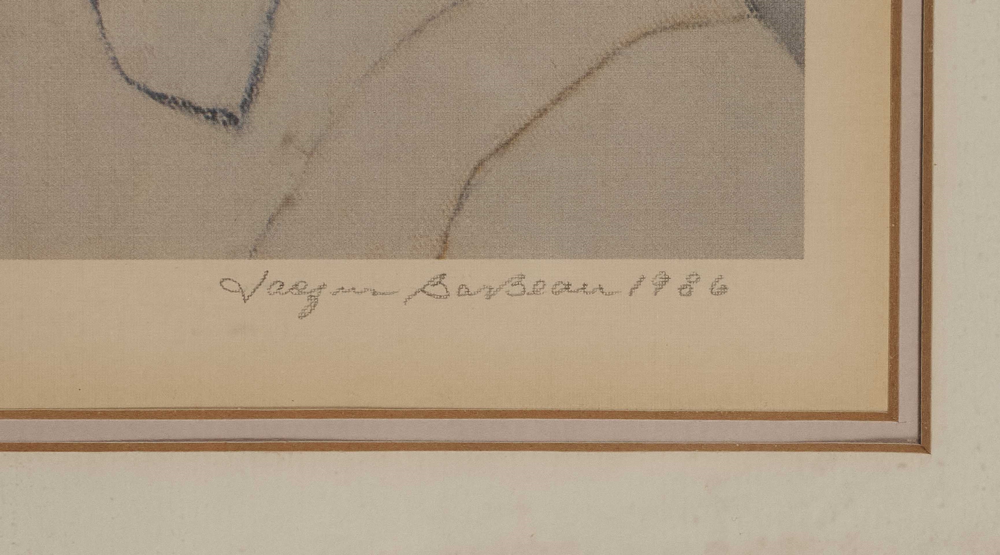 Artwork by Jacques Barbeau, Le bistrot - 1986, Made of Photolithograph on paper