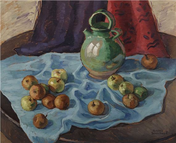 Nature morte aux pommes by Simone Dénéchaud