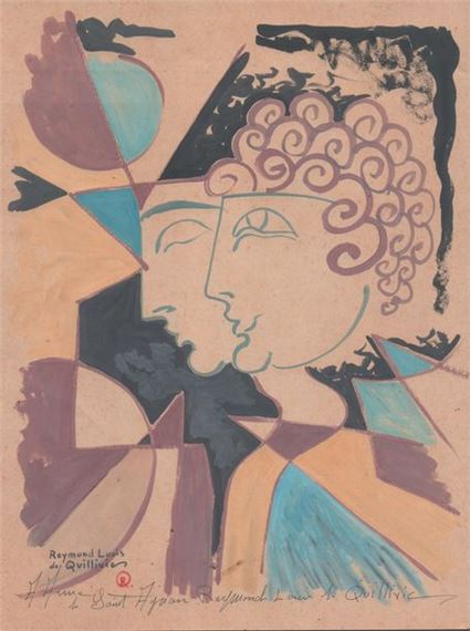 « Les profils » by Raymond Louis Quillivic