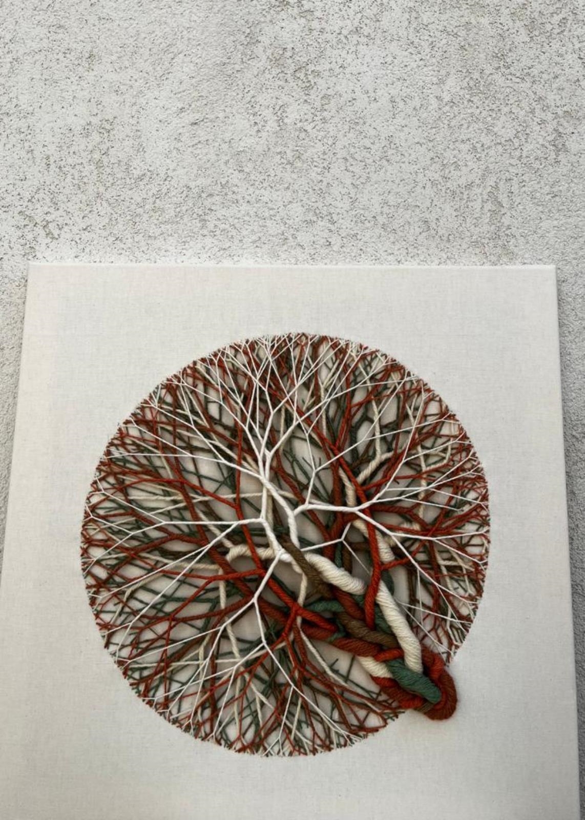 Artwork by Luminita Balanescu, Connection with Nature #2, Made of canvas