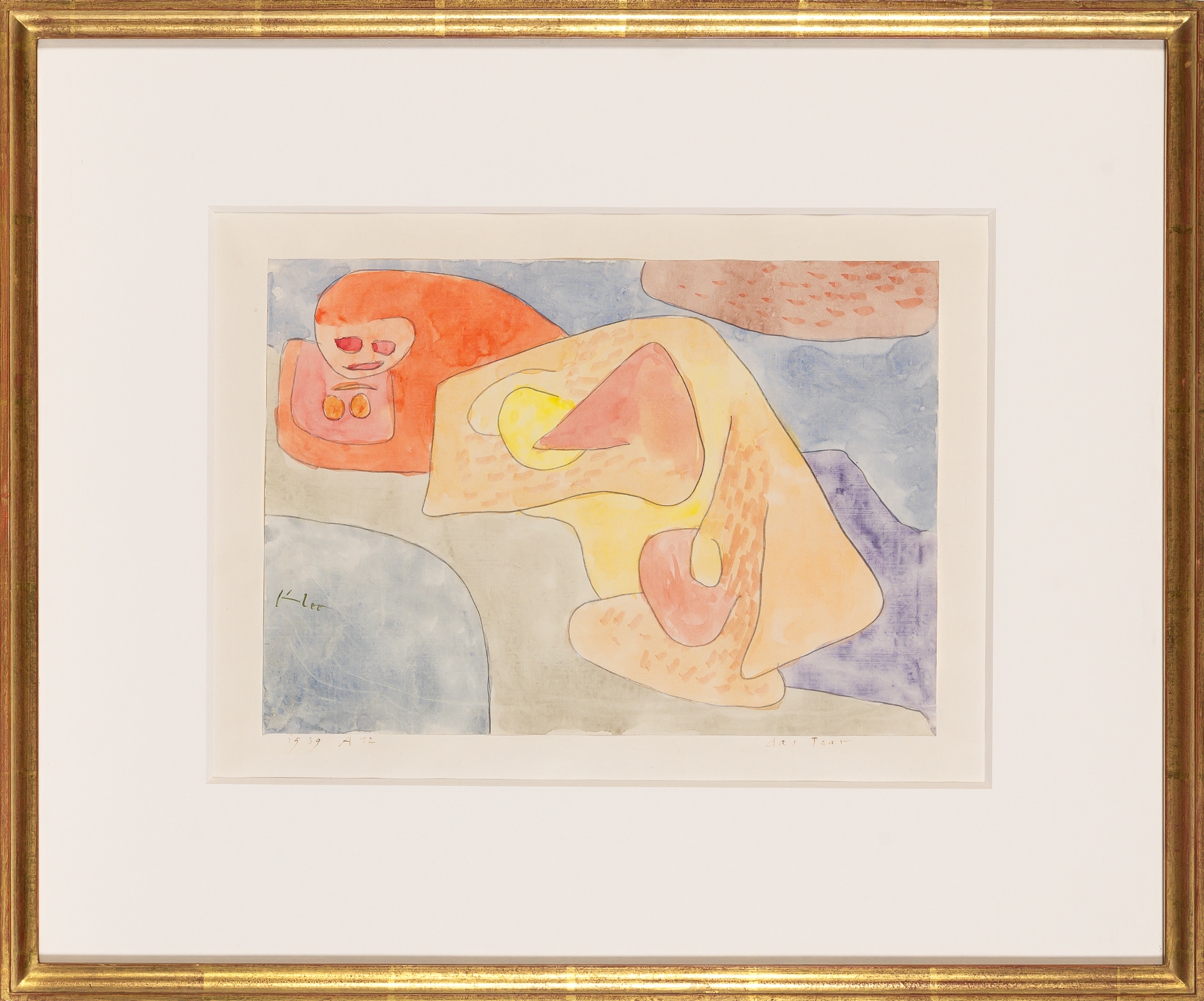 Paul Klee | Das Paar (1939) | MutualArt