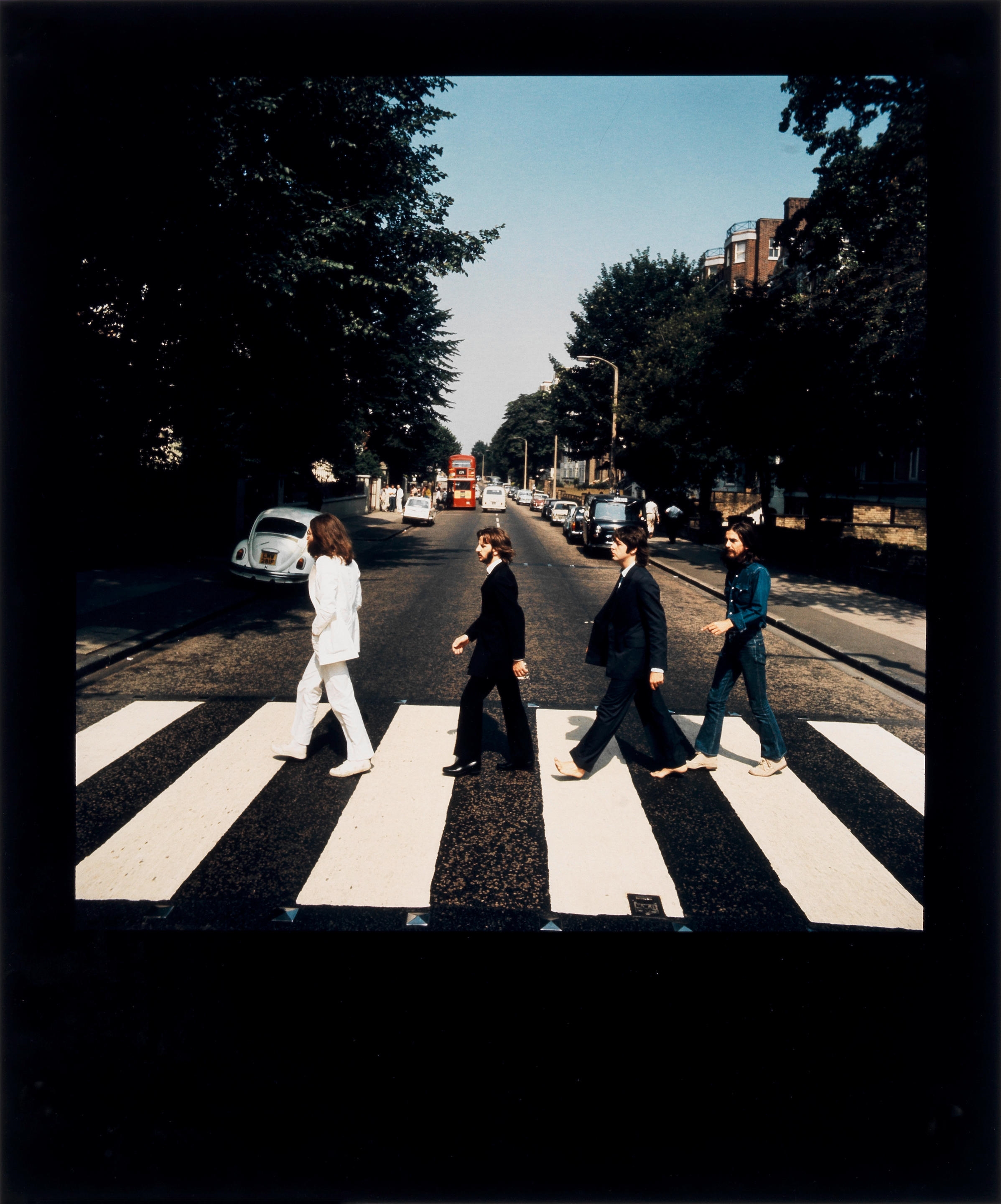 The Beatles, 'Abbey Road' by Iain MacMillan, 1969