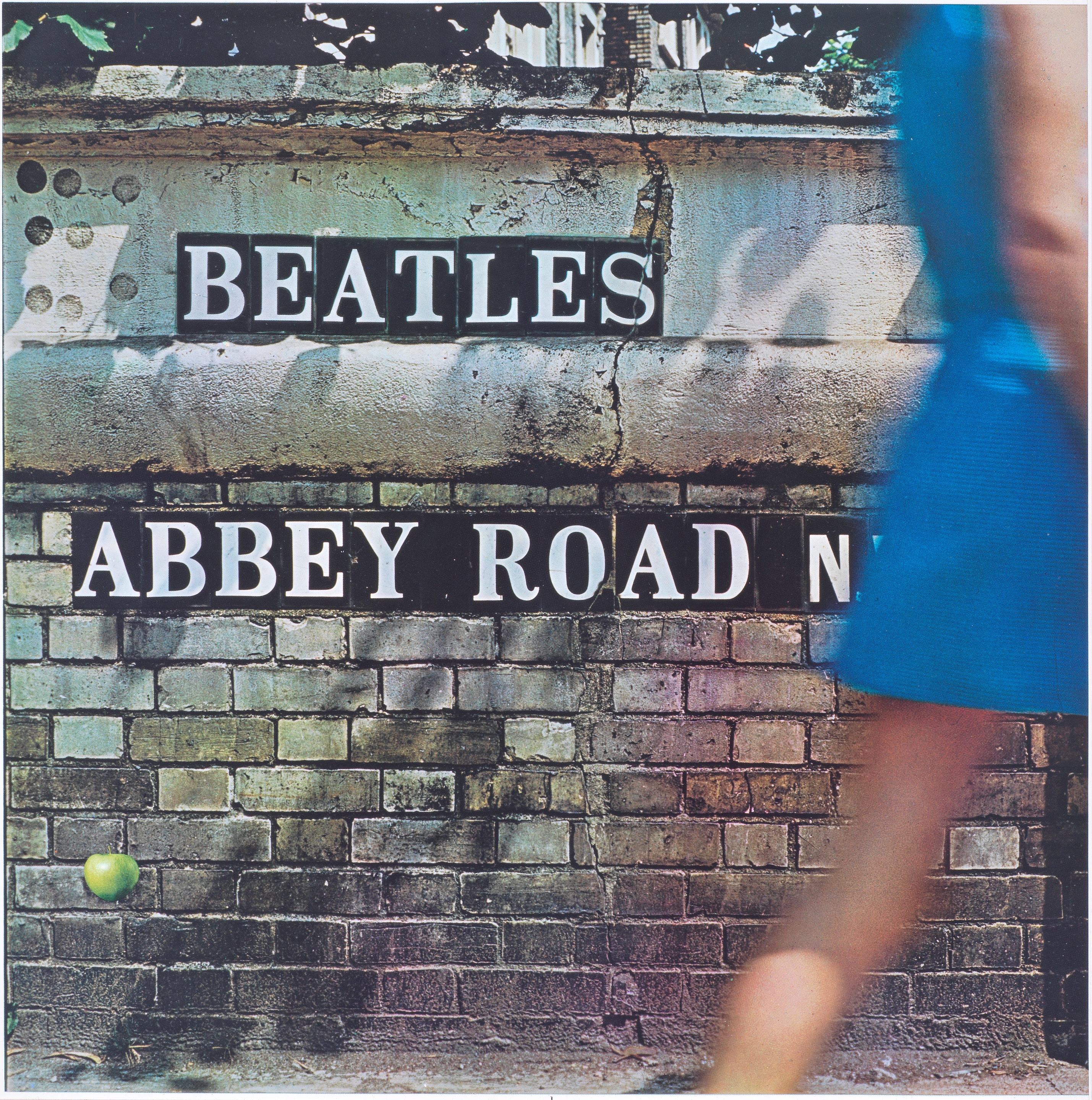 Mock-Up For The Back Cover of The Beatles' Album, Abbey Road