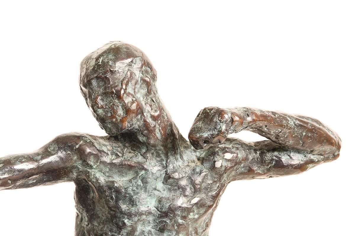 Artwork by Mark Rode, Apollo, Made of bronze