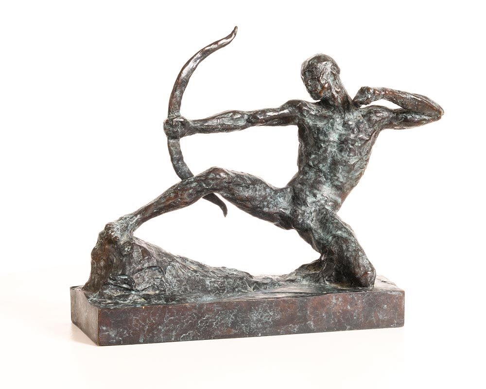 Artwork by Mark Rode, Apollo, Made of bronze