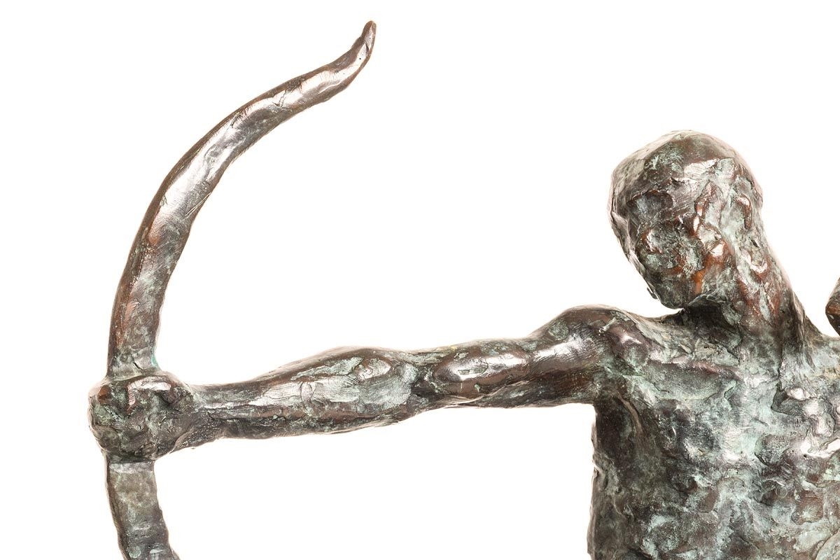 Artwork by Mark Rode, Apollo, Made of bronze