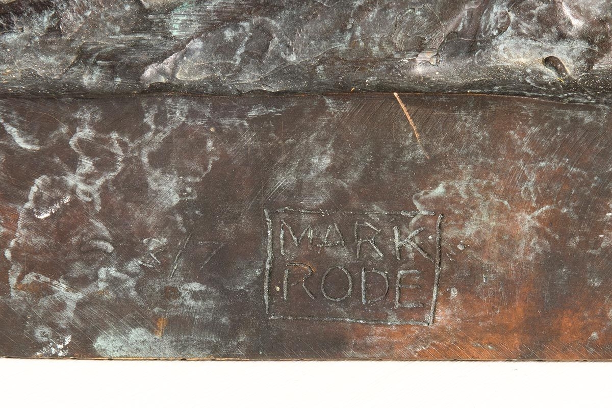 Artwork by Mark Rode, Apollo, Made of bronze