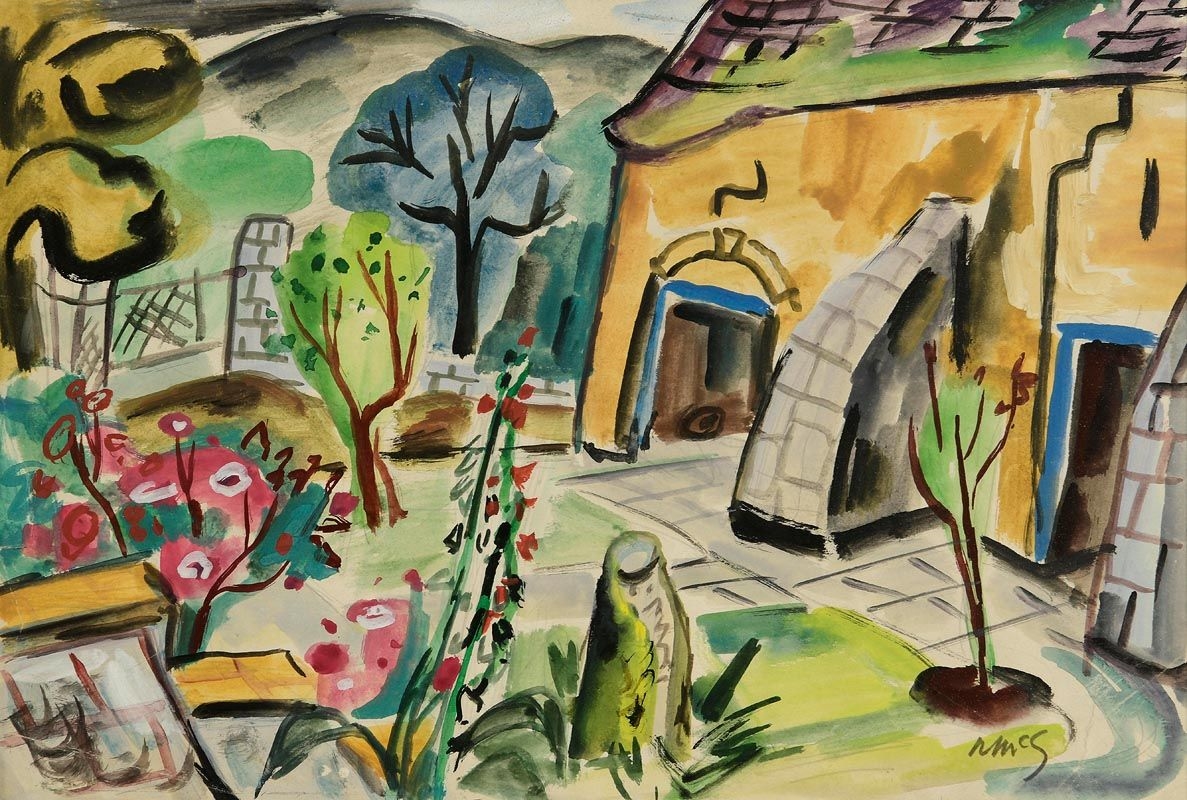 Norah McGuinness | The Garden at Rockbrook | MutualArt