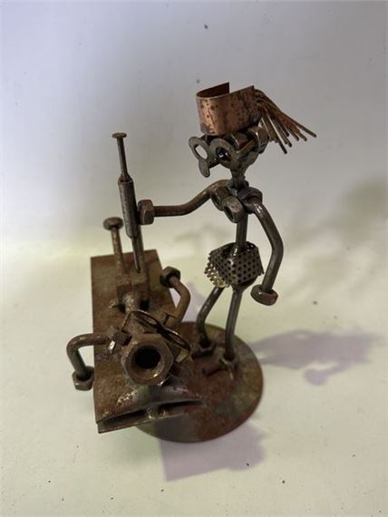 Olivier Mattei | Sculpture of character | MutualArt