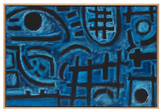 Untitled (Black Moon over Port Hacking) circa 1968