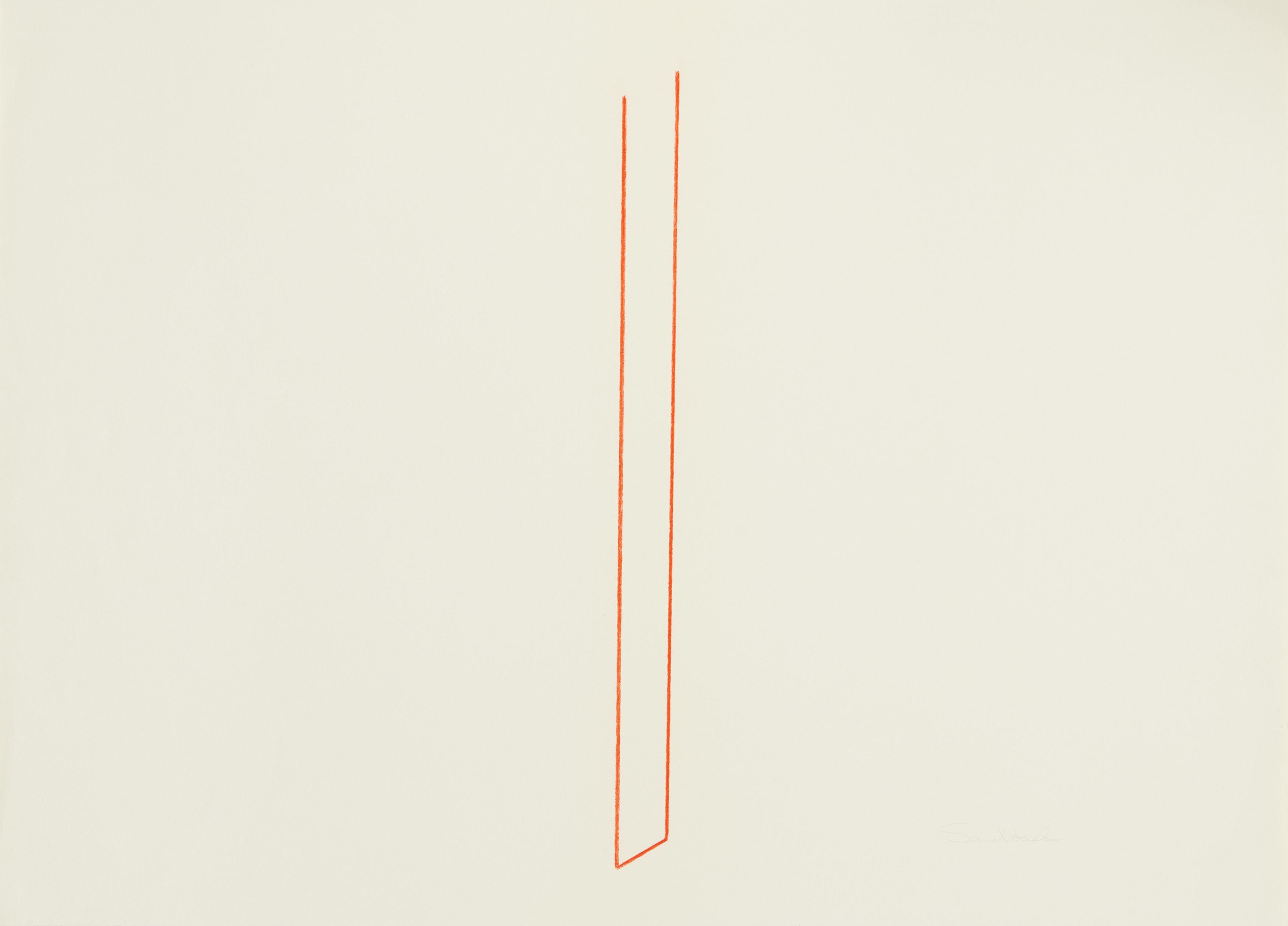 Fred Sandback | Untitled. (1976) | MutualArt