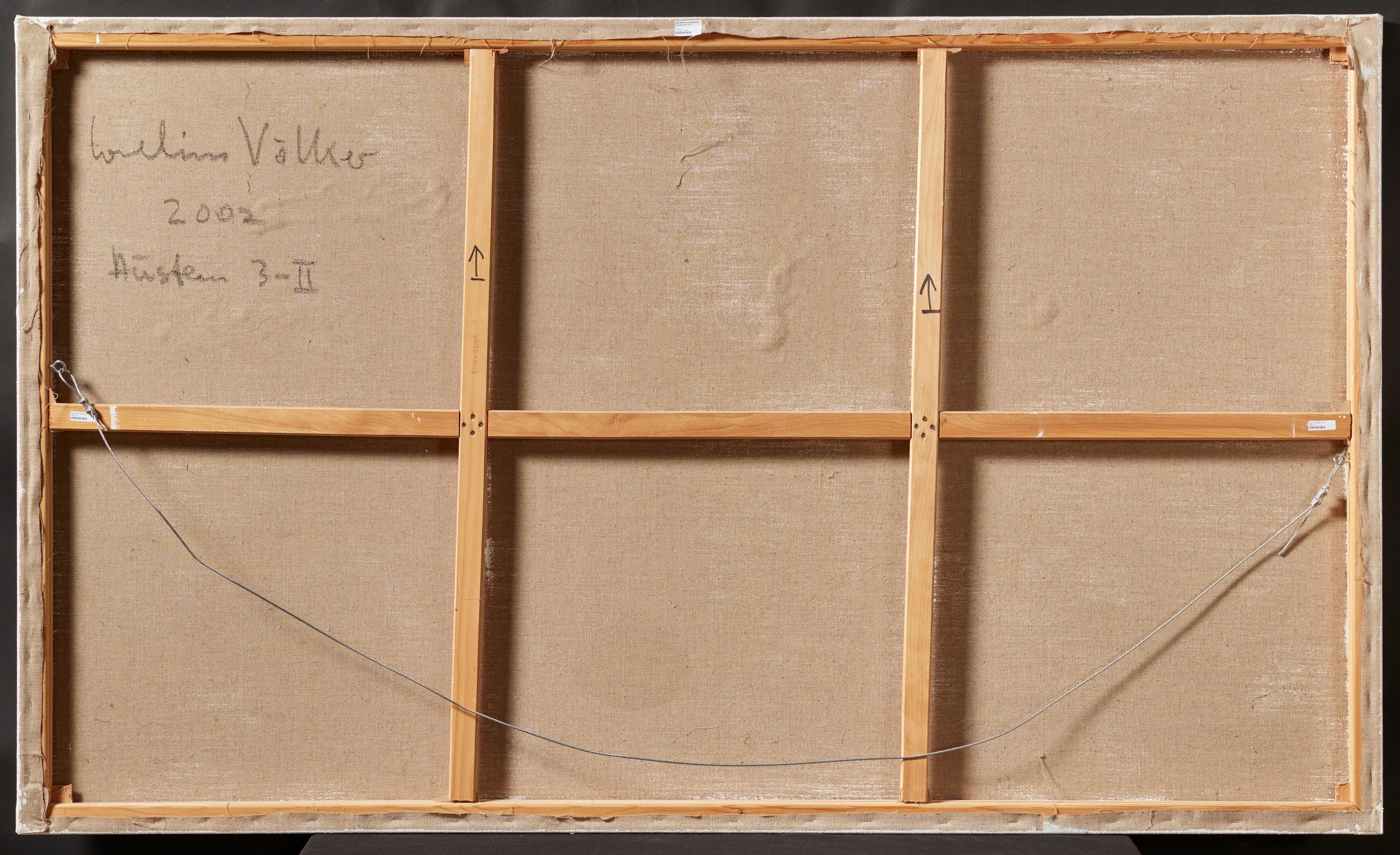 Artwork by Cornelius Völker, "Austern 3-II"., Made of Oil on canvas