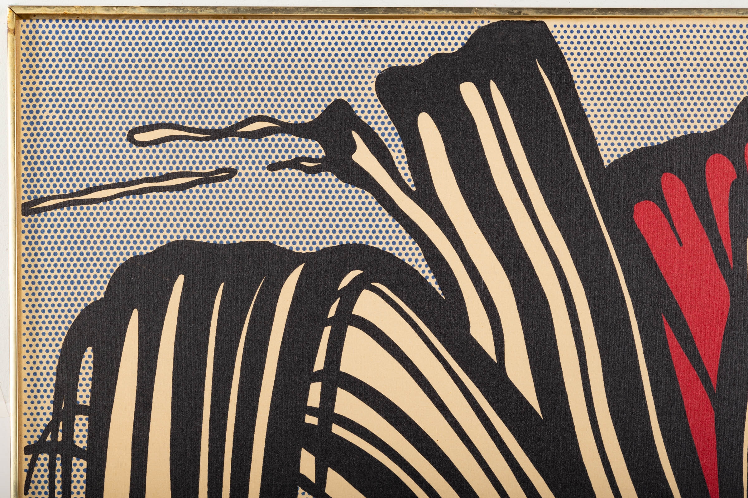 Artwork by Roy Lichtenstein, Brushstrokes, Made of Screenprint on canvas