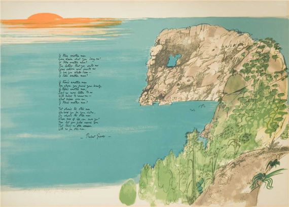 Deya - the complete portfolio of five poems and lithographs by Paul Hogarth, Robert Graves