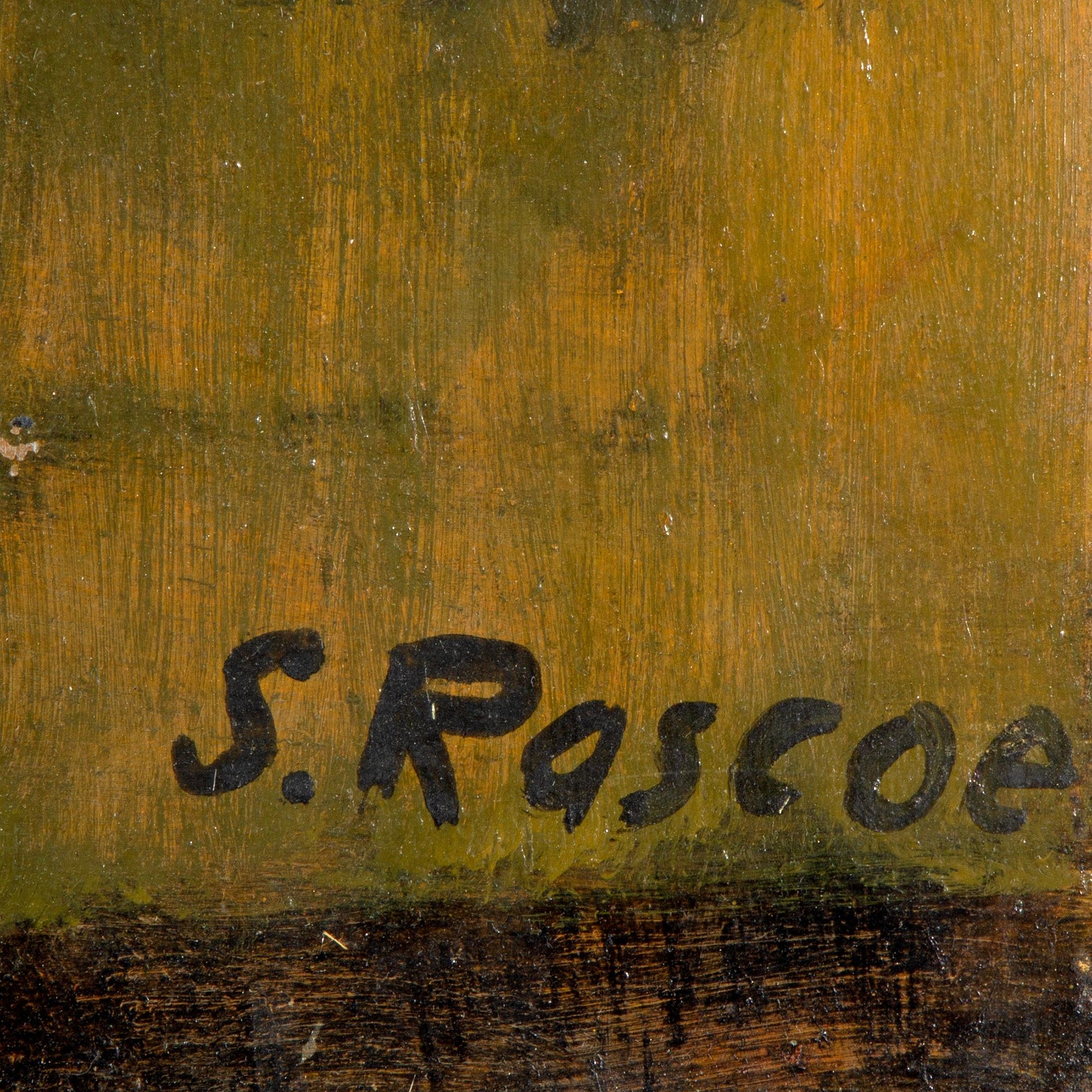 Artwork by Stephen Thomas, Stephen Thomas Rascoe, Abstract Seascape, Made of Oil on board