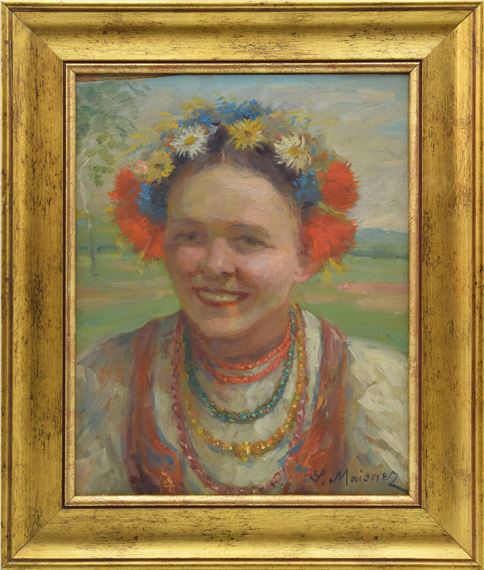 Portret kobiety by Salomon Meisner