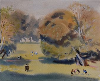 Chłopcy w parku - Jozef Korolkiewicz