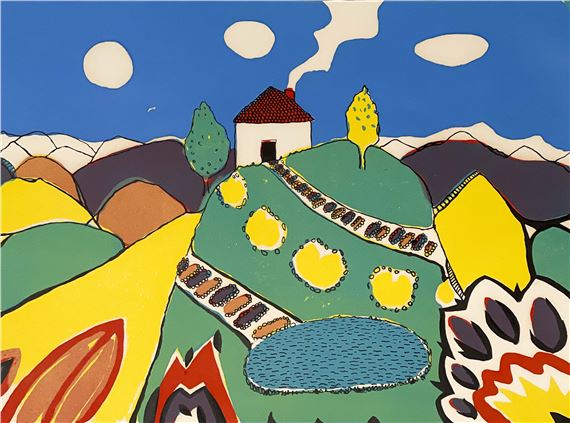 Blue Fountain - Francisco Sainz