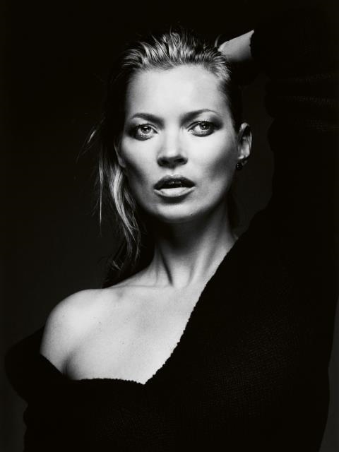Artwork by Bryan Adams, Kate Moss in Prada, London, Made of Archival pigment print on aluminium composite panel