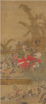 Elegant Gathering in the West Garden - Hensei Masayosh