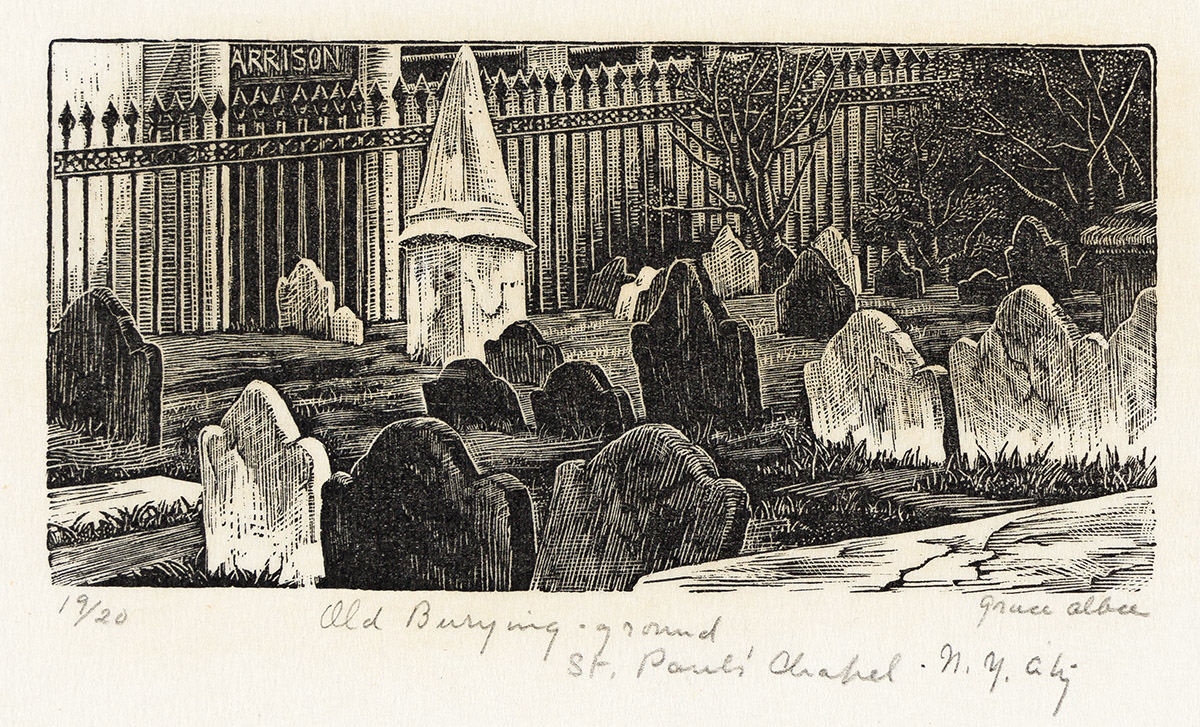 Grace Arnold Albee | Three Wood Engravings of Subjects in the U.S ...
