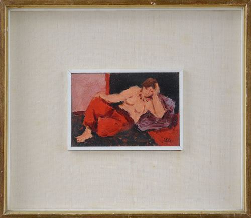 Figura sdraiata by Giulio Da Milano, 1972