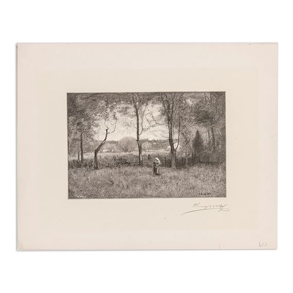 Wood Gatherers by Henry Wolf, Circa: 1891