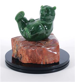 Reclining Bear - Lyle Sopel
