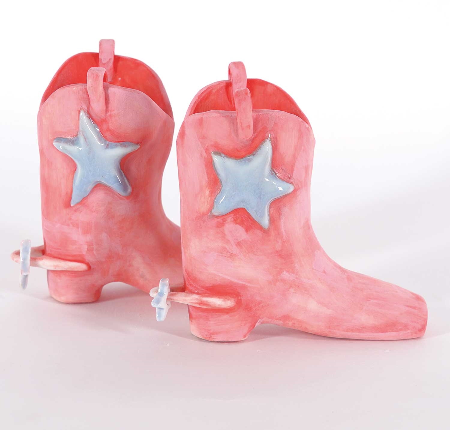 Artwork by Kasia Sosnowski, You Can Take The Girl Outta Southern Alberta..., Made of mid fire ceramic [polar ice]