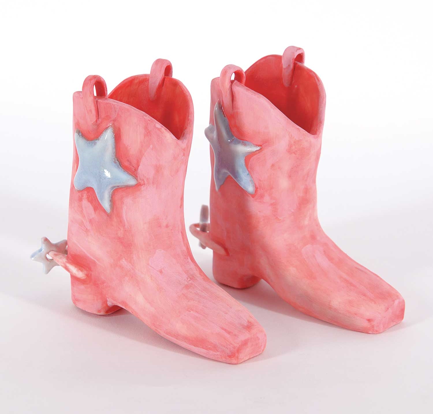 Artwork by Kasia Sosnowski, You Can Take The Girl Outta Southern Alberta..., Made of mid fire ceramic [polar ice]