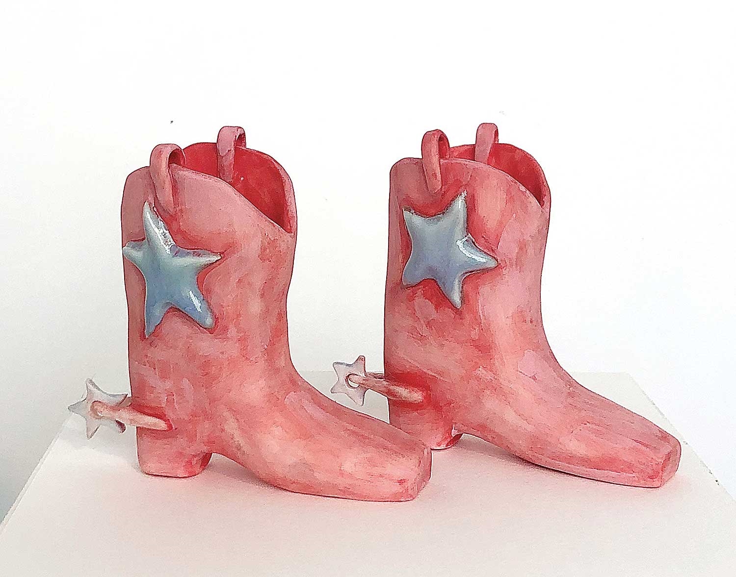 Artwork by Kasia Sosnowski, You Can Take The Girl Outta Southern Alberta..., Made of mid fire ceramic [polar ice]