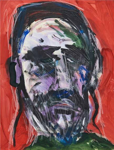 Man on a Bus by Charles Pachter, 1967