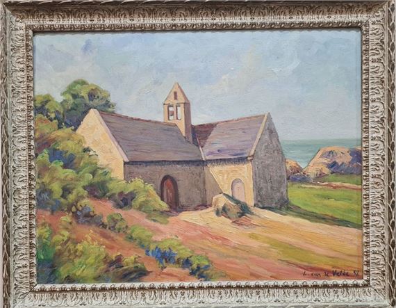 St Marc Chapel, Saint-Quay-Portrieux, Brittany by L. van de Velde, 1938