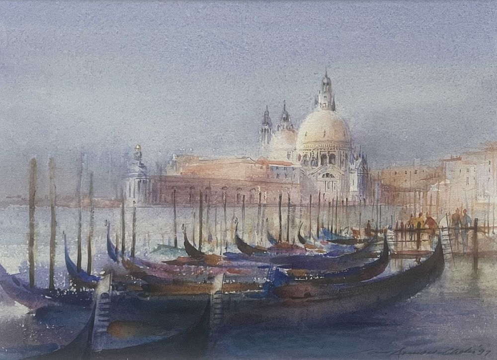 Ian Armour-Chelu | The Salute on a Sunny Morning; Sunset Behind Albi ...