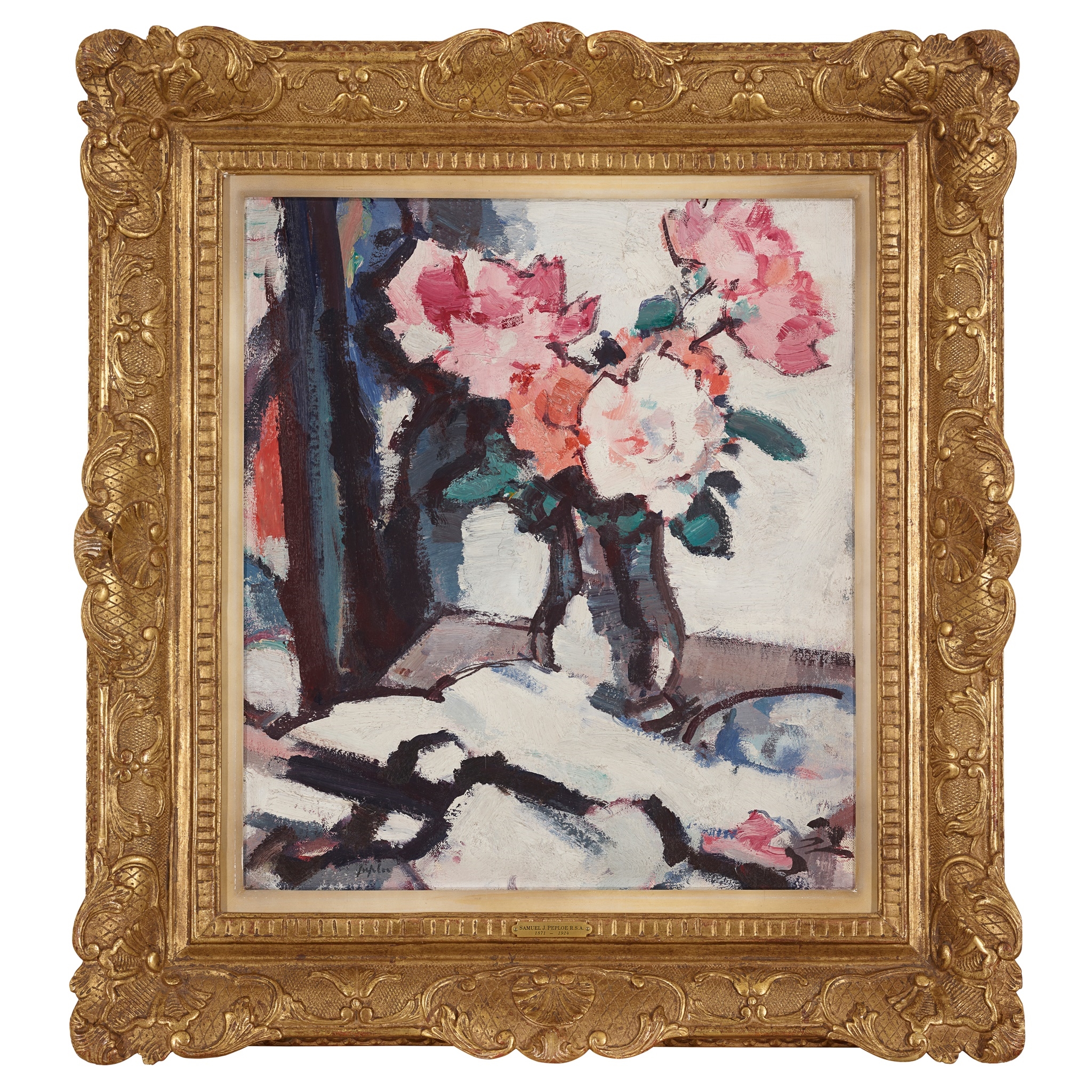 Samuel John Peploe | STILL LIFE WITH ROSES | MutualArt