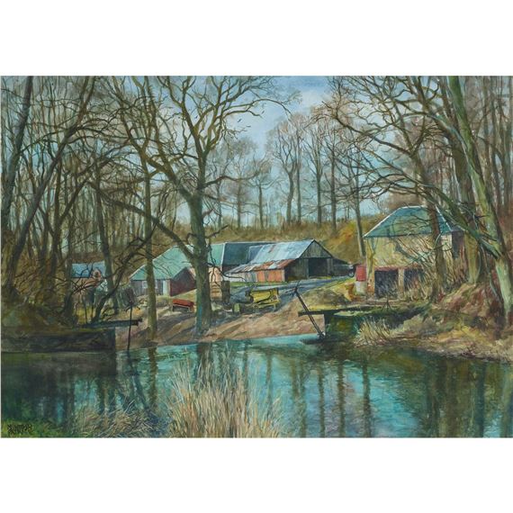 KEITHOCK MILL, WOODSIDE by James McIntosh Patrick‏, dated 1991