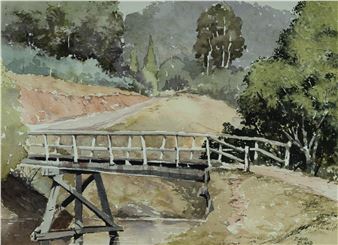 Bridge Over the Jamieson River, Victoria - David Byard