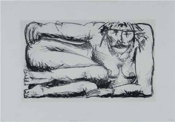 Rectangular Nude by Joe Furlonger, 1982