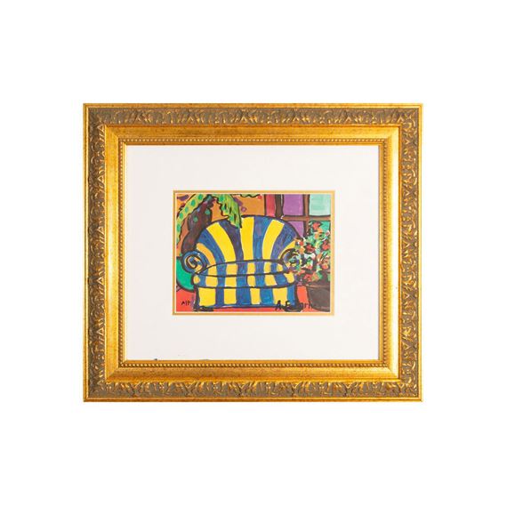 Grandma's Couch by A. E. Barnes