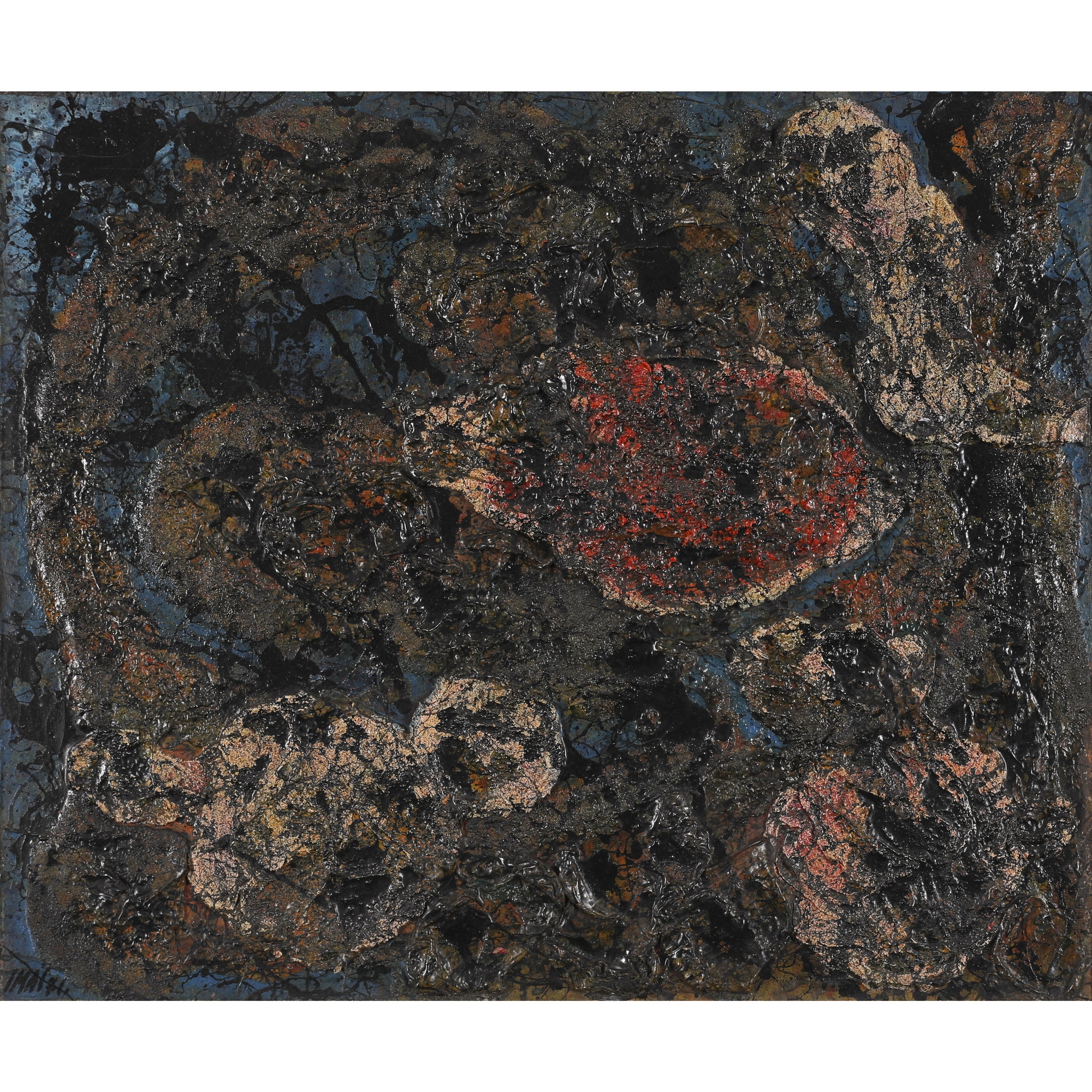 Artwork by Toshimitsu Imai, HYMNS TO THE NIGHT, Made of oil on canvas