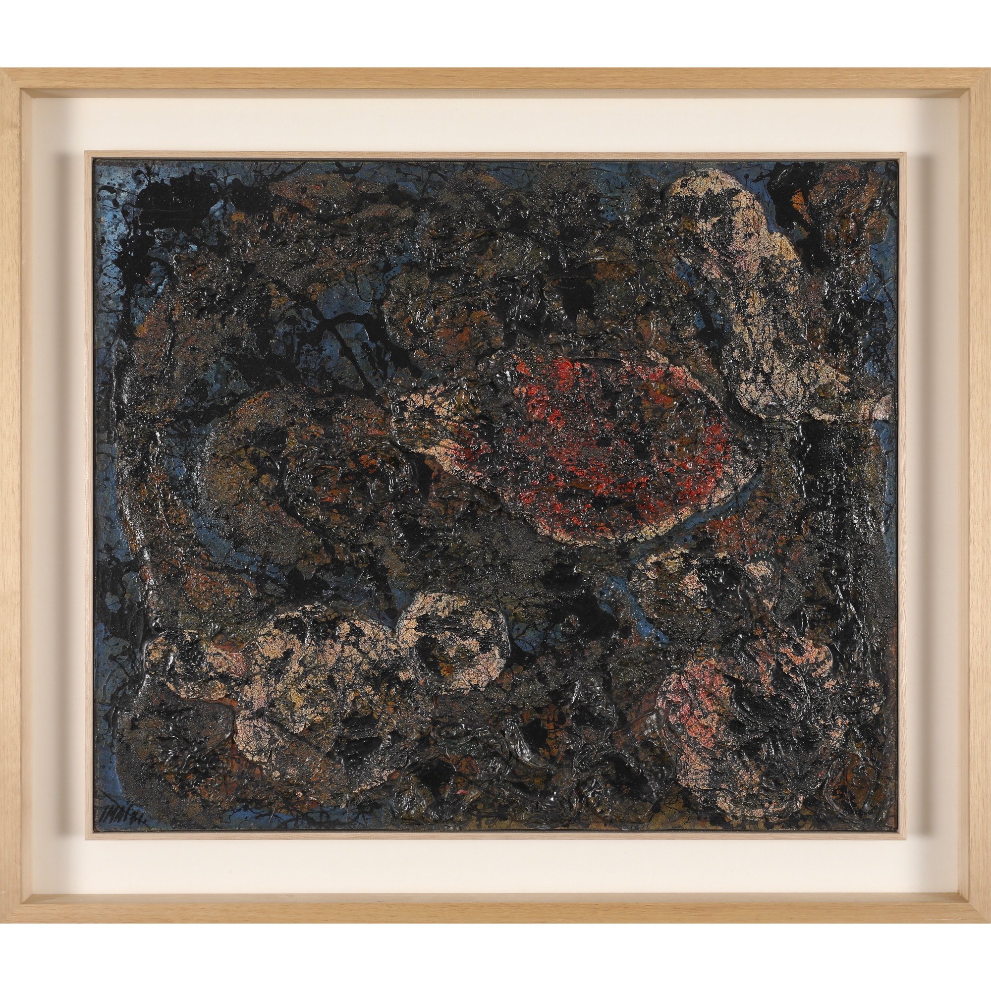 Artwork by Toshimitsu Imai, HYMNS TO THE NIGHT, Made of oil on canvas