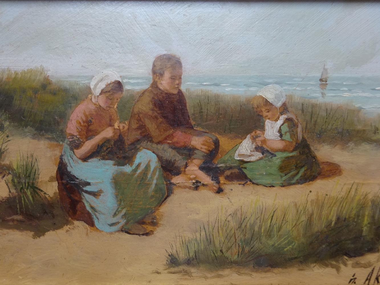 David Adolph Constant Artz | Kinder in den Dünen | MutualArt