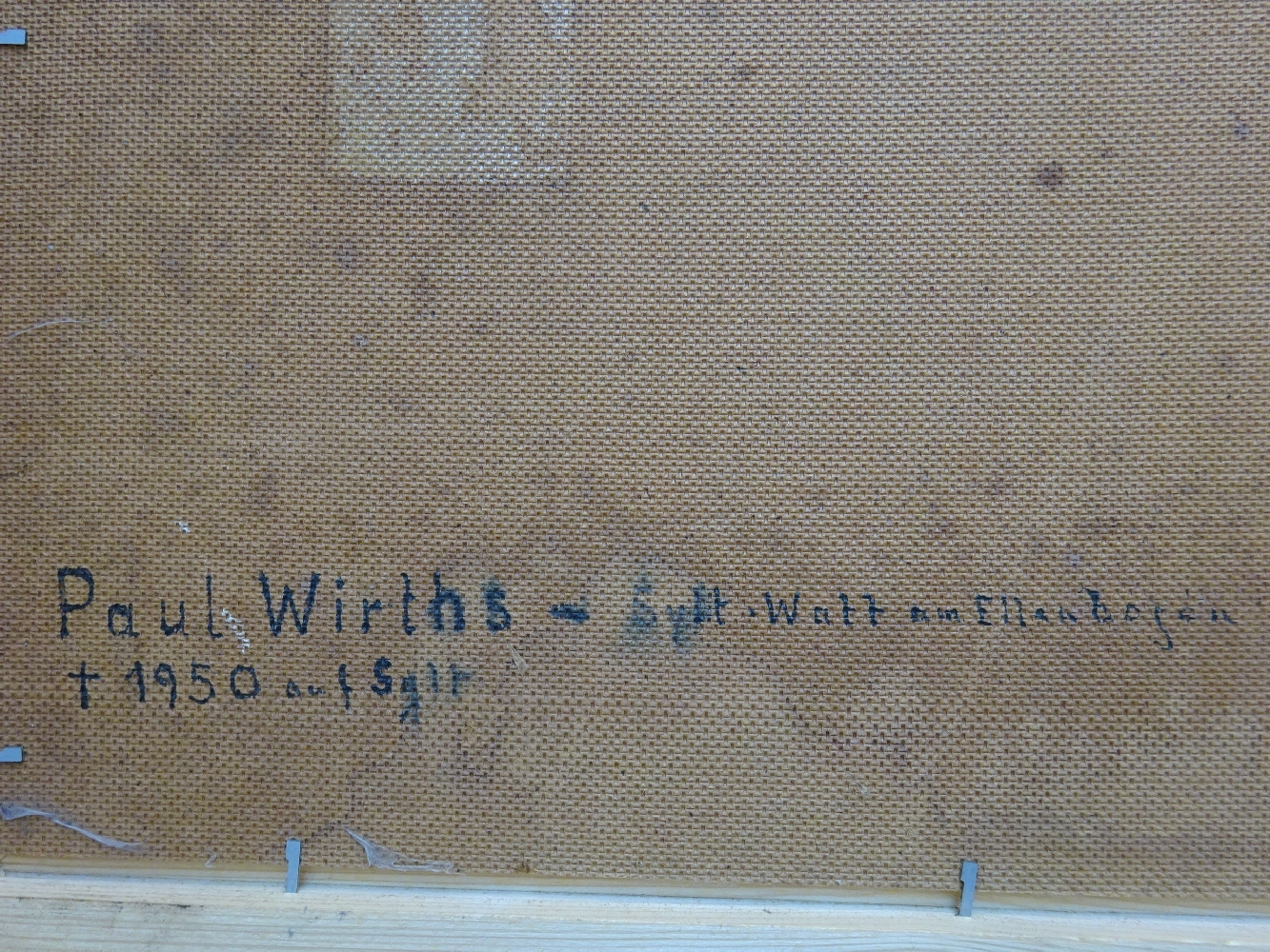 Artwork by Paul Wirths, Sylt