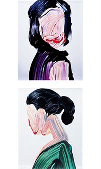 Painting of Painting 006/ Painting of Painting 013 - Teppei Takeda